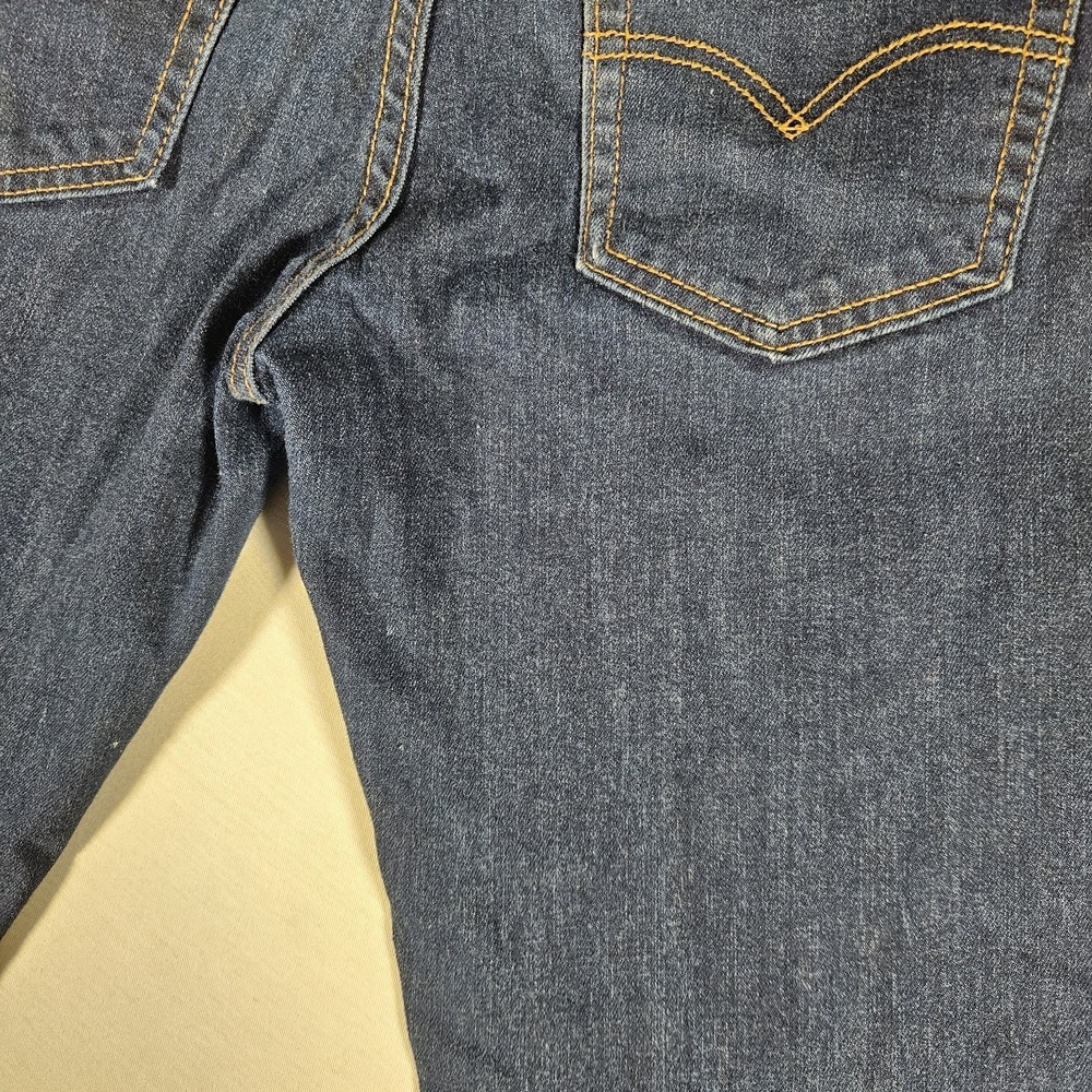 Levi's Jeans 502‎ Regular Taper Boys  14 Reg 27x27 Dark Wash - Picture 10 of 10